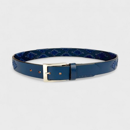 Ceinture de Polo "Bleu Gaucho"