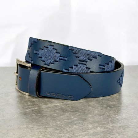 Ceinture de Polo "Bleu Gaucho"