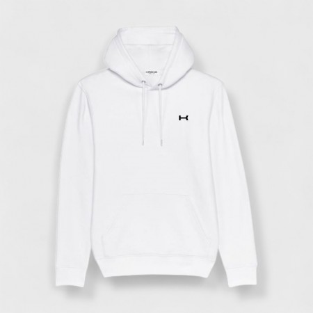 Le K Sweat à Capuche Blanc