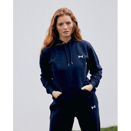 Le K Sweat à Capuche Bleu