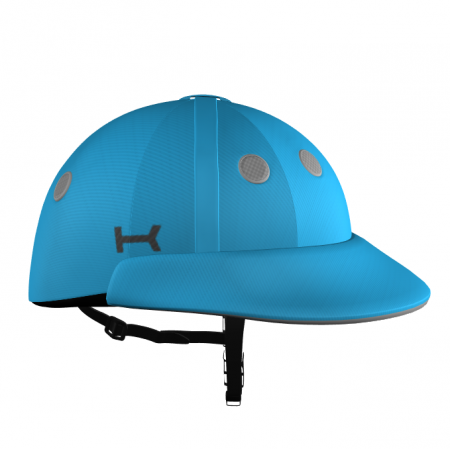 Casque Polo Bleu Clair