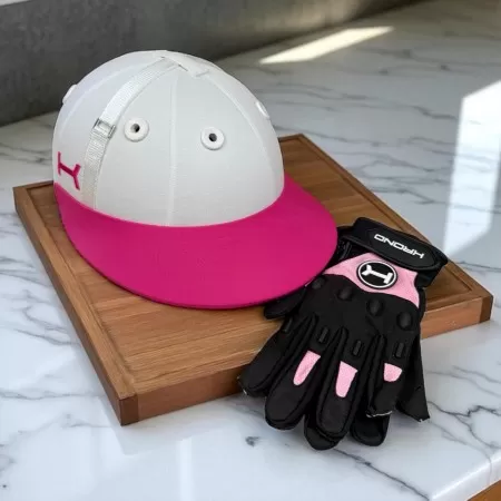 Casque Blanc et Rose Casque Blanc et Rose