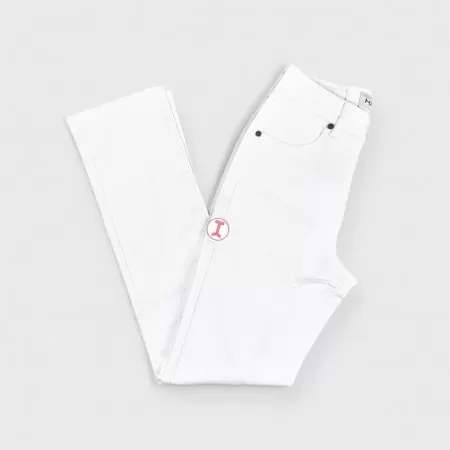 Pantalon Polo Krono Blanc pour Femme Pantalon Polo Krono Blanc pour Femme